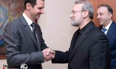 مسؤول إيراني: لاريجاني التقى بالأسد في دمشق ولا أساس لمغادرة الاخير بلاده