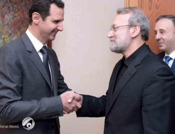 مسؤول إيراني: لاريجاني التقى بالأسد في دمشق ولا أساس لمغادرة الاخير بلاده